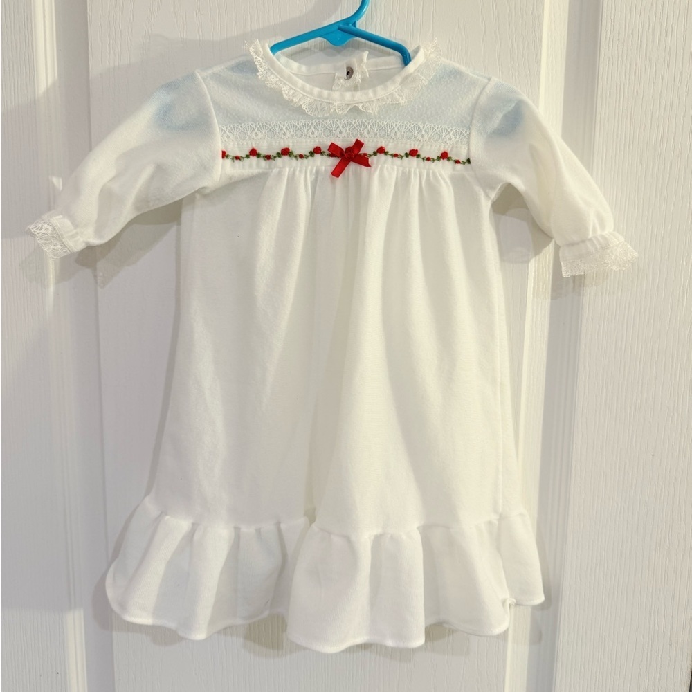 Vintage mothercare White Baby gown